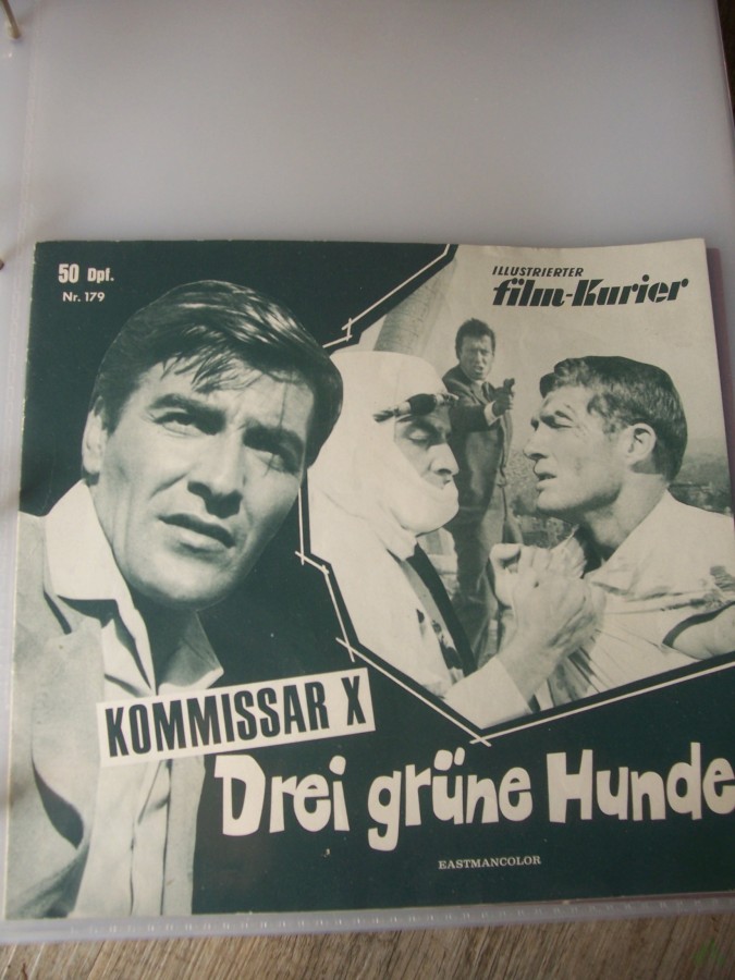 Artikelbild 1 des Artikels “Nr. 179, o.J., Kommissar X - Drei grüne Hunde “