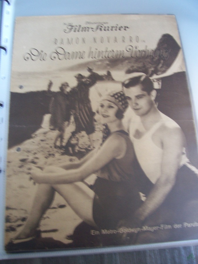 Artikelbild 1 des Artikels “Nummer 1141, 1929, Die Dame hinterm Vorhang, mit Ramon Novarro “