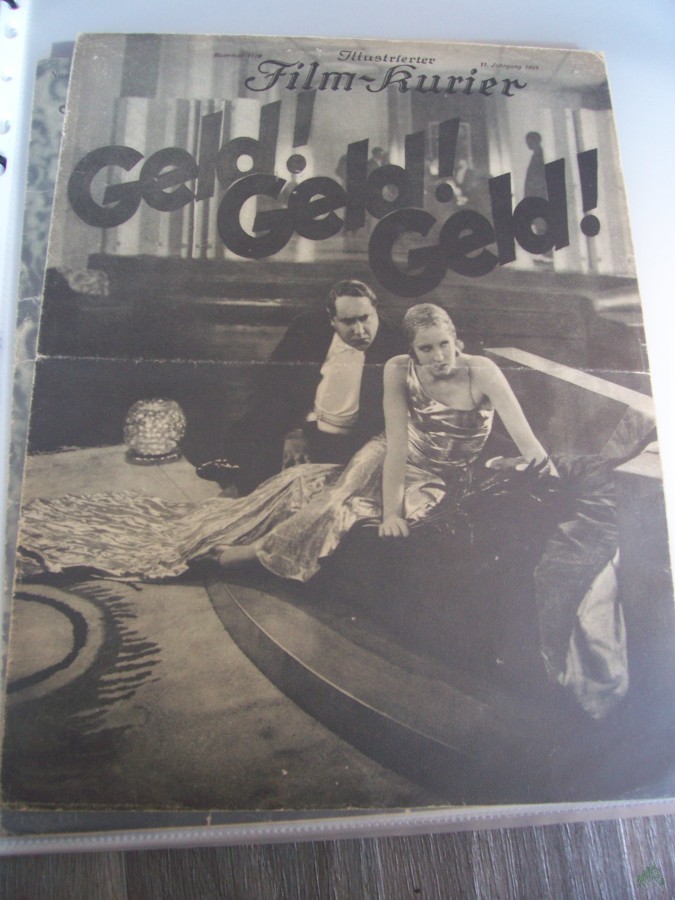 Artikelbild 1 des Artikels “Nummer 1118, 1929, Geld! Geld! Geld! “