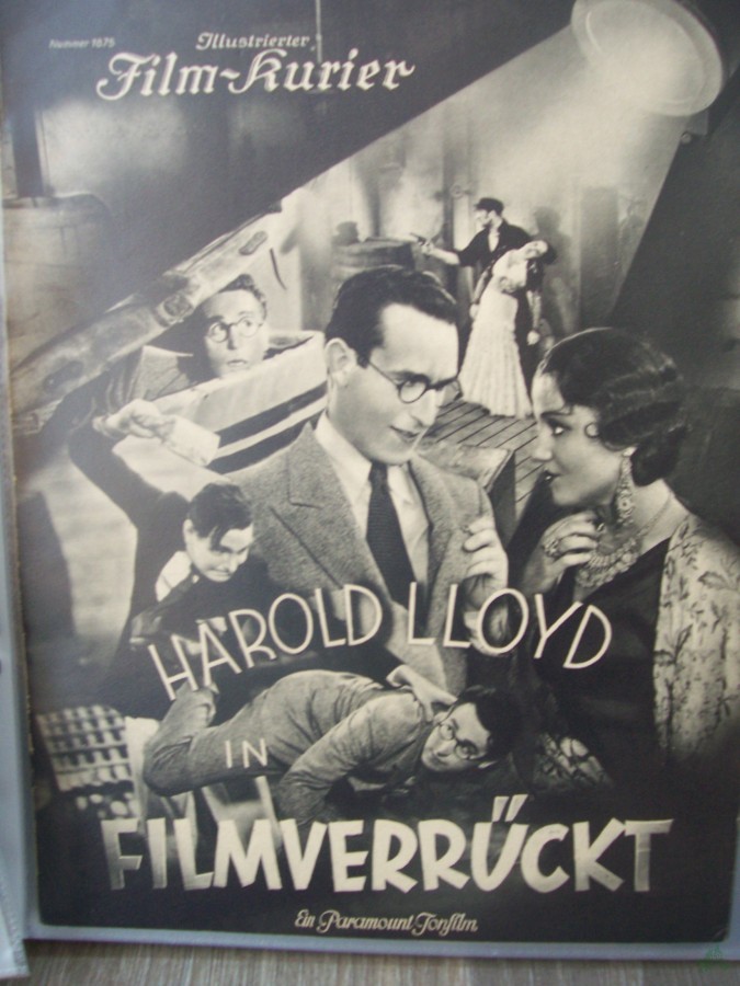 Artikelbild 1 des Artikels “Nummer 1875, 1932, Filmverrückt mit Harold Lloyd “
