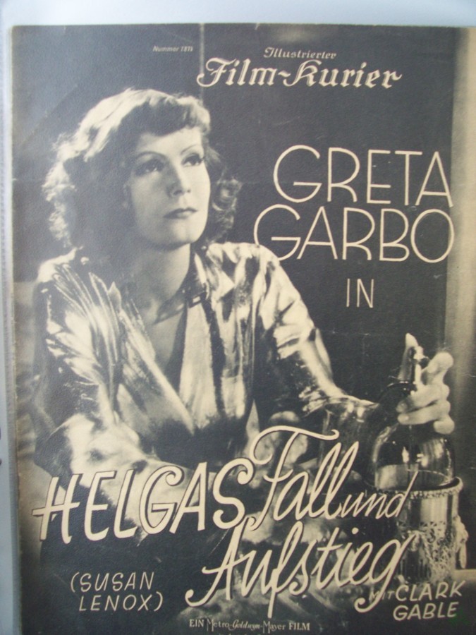Artikelbild 1 des Artikels “Nummer 1873, 1932, Helgas Fall und Aufstieg mit Greta Garbo und Clark Gable “