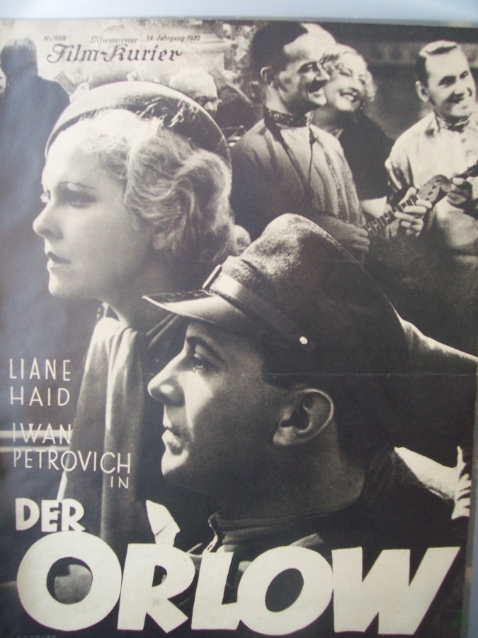 Artikelbild 1 des Artikels “Nummer 1869, 1932, Der ORLOW mit Liane Haid und Iwan Petrovich “