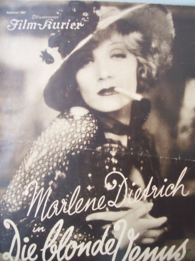 Artikelbild 1 des Artikels “Nummer 1867, 1932, Die blonde Venus mit Marlene Dietrich “