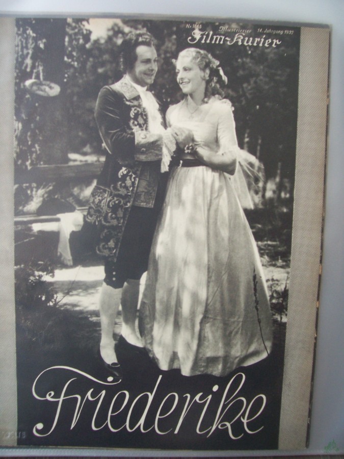 Artikelbild 1 des Artikels “Nummer 1865, 1932, Friederike “