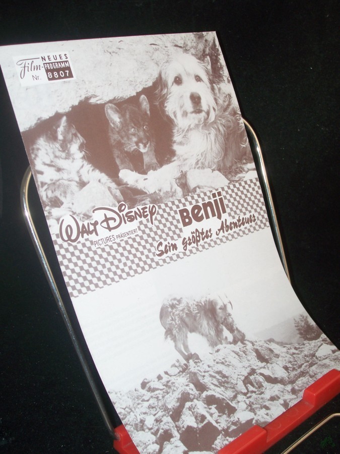 Product image 1 of the product “Nr. 8807, Mai 1988, Benji - Sein größtes Abenteuer ”