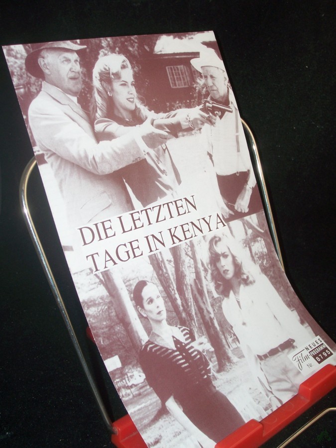 Artikelbild 1 des Artikels “Nr. 8795, April 1988, Die letzten Tage in Kenya “