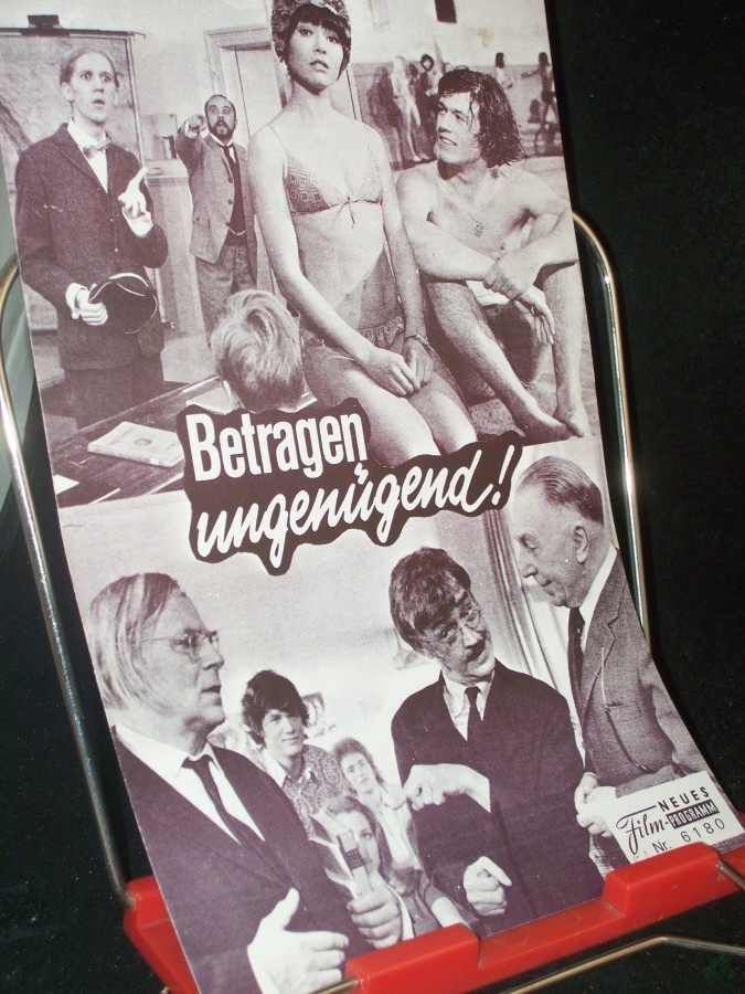 Artikelbild 1 des Artikels “Nr. 6180, Juli 1972, Betragen ungenügend! “