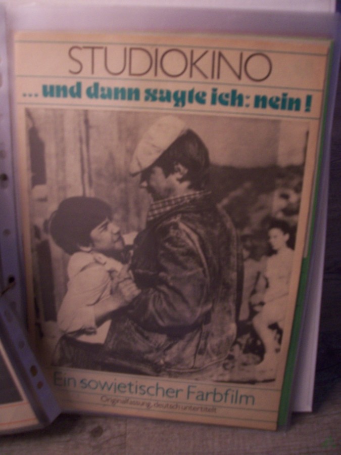 Product image 1 of the product “... Und dann sagte ich: nein! Ein sowjetischer Farbfilm ”