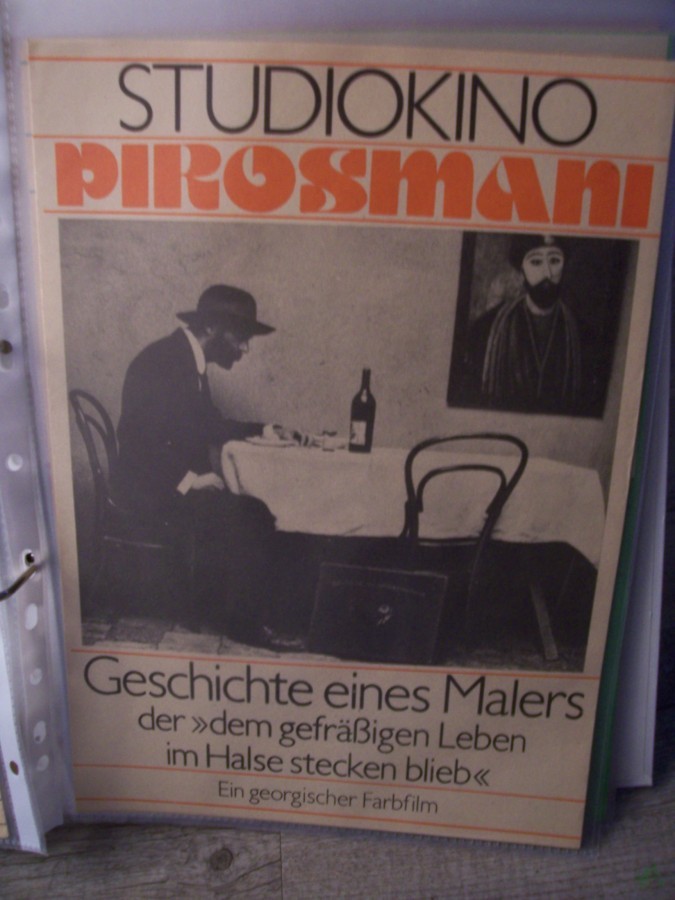 Artikelbild 1 des Artikels “Pirosmani. Geschichte eines Malers der dem gefräßigen Leben im Halse stecken blieb. Ein georgischer Farbfilm “