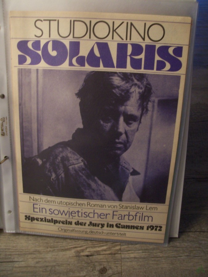 Artikelbild 1 des Artikels “Solaris. Filmheft nach dem utopischen Roman von Stanislaw Lem. Ein sowjwtischer Farbfilm. “