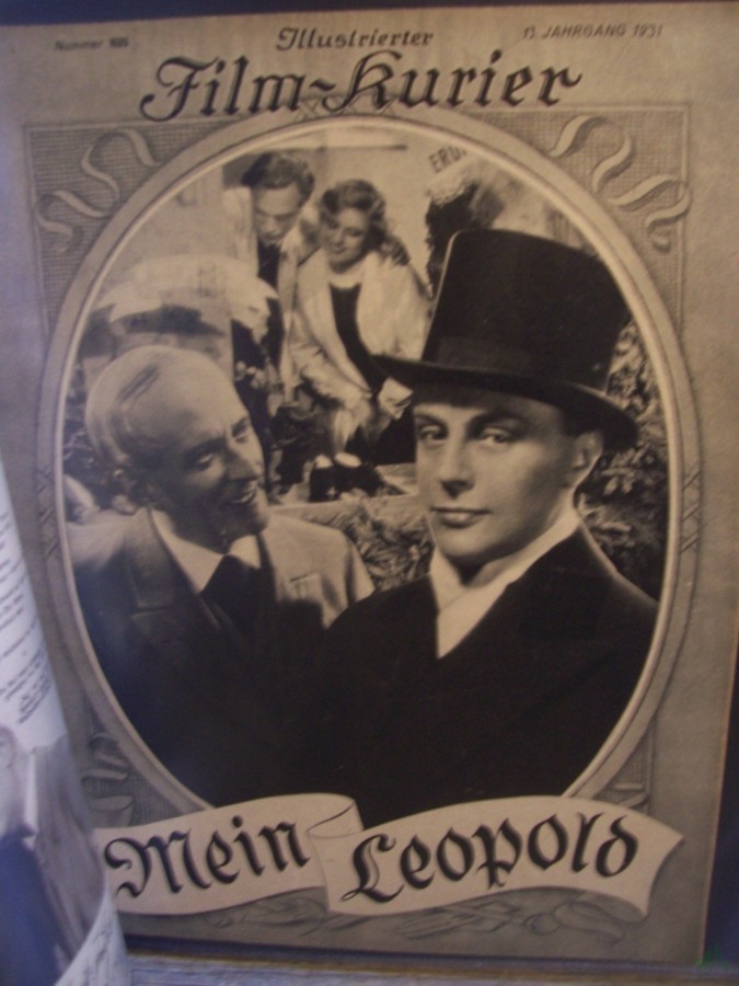 Artikelbild 1 des Artikels “No 1699, 1931, Mein Leopold “