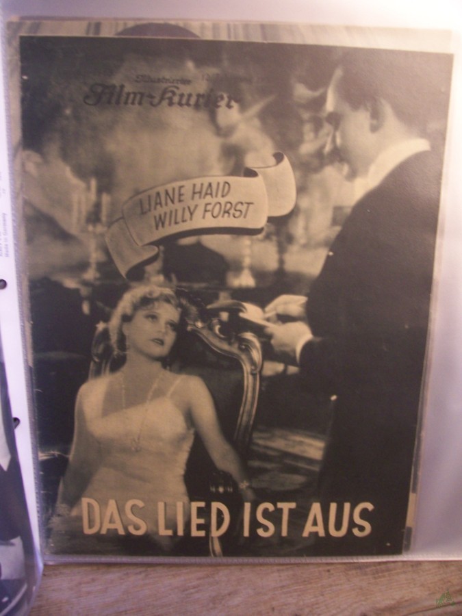 Artikelbild 1 des Artikels “No 1463, 1930, Das Lied ist aus mit Liane Hais und Willy Forst “