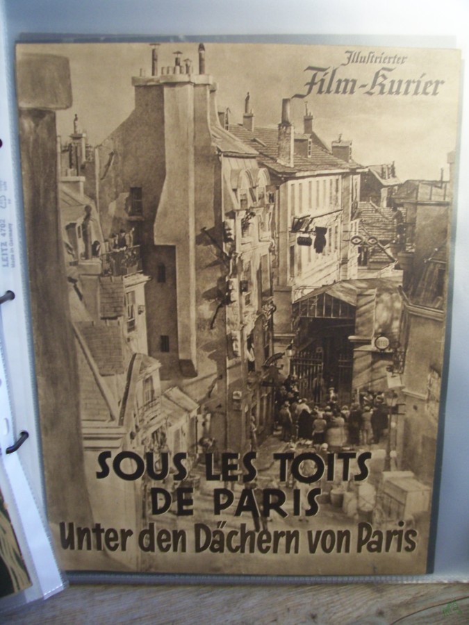Product image 1 of the product “No 1432, 1930, SOUS LES TOITS DE PARIS. Unter den Dächern von Paris ”