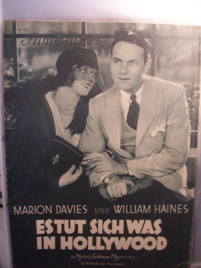 Artikelbild 1 des Artikels “No 1331, Es tut sich was in Hollywood mit Marion Davies und William Haines “