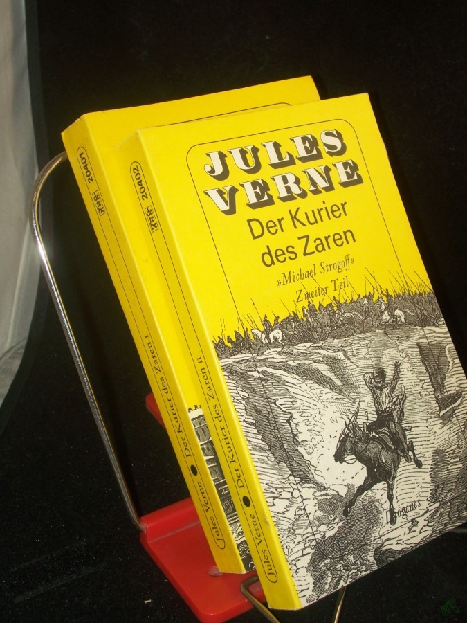Product image 1 of the product “Verne, Jules: Der Kurier des Zaren Teil: Band 1. und Band 2 / Mit 46 Stichen von Ch. Barbant nach Zeichn. von J. Férat ”
