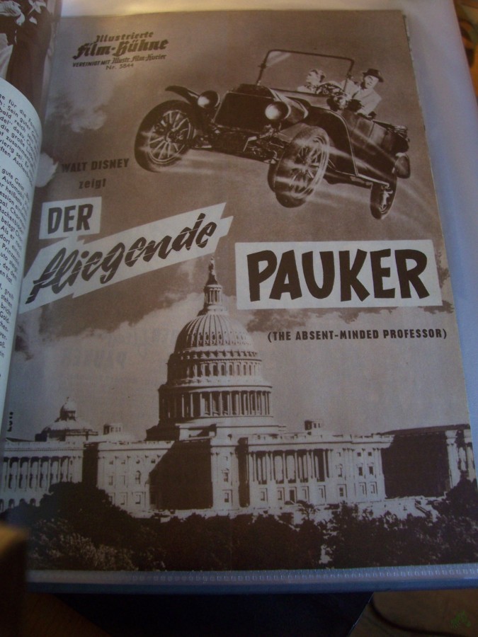 Artikelbild 1 des Artikels “No 5844, Der fliegende Pauker (the absent minded professor) “