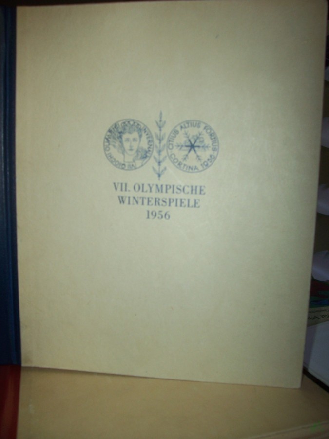 Product image 1 of the product “7. [siebente] Olympische Winterspiele 1956 (in Cortina d'Ampezzo) / [Albumtext: Klaus Huhn. Bildtexte: Hans Taege. Zeichngn: Gerhart Heiß] ”