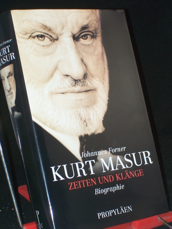 Artikelbild 1 des Artikels “Kurt Masur : Zeiten und Klänge ; Biographie / Johannes Forner “