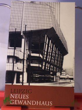Product image 1 of the product “Leipzig, Neues Gewandhaus / Rudolf Skoda ”