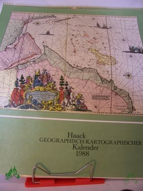 Product image 1 of the product “Haack Geographisch Kartographischer Kalender 1988 ”