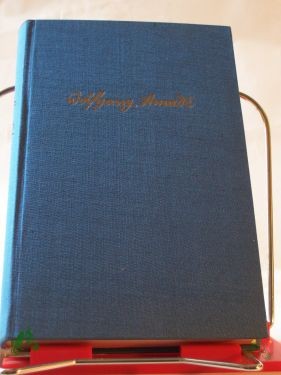 Artikelbild 1 des Artikels “Wolfgang Amade: ein Mozart-Roman / Valerian Tornius “