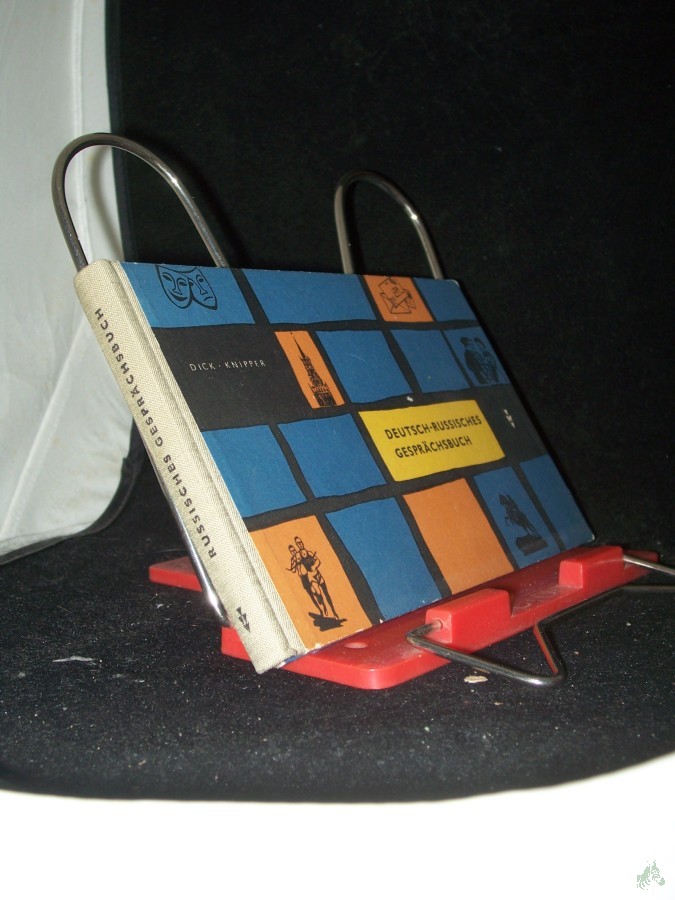 Artikelbild 1 des Artikels “Deutsch-russisches Gesprächsbuch / G. Dick ; A. Knipper. Illustrationen: H. Förster “