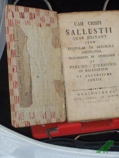 Product image 1 of the product “Caii Crispi Sallustii Quae exstant. Item Epistolae de republica ordinanda, Declamatio in Ciceronem et Pseudo-Ciceronis in Sallustium. Ex recensione Cortii (= Gottlieb Kortte). ”