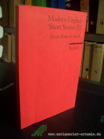 Artikelbild des Artikels “Modern English short stories||||Teil: 3., From Bates to Swift “