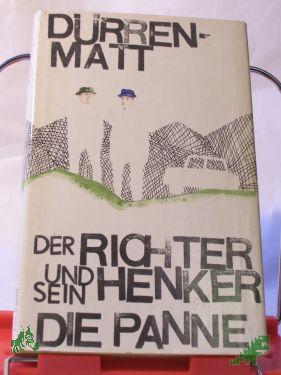Product image of the product “Der Richter und sein Henker und die Panne ”