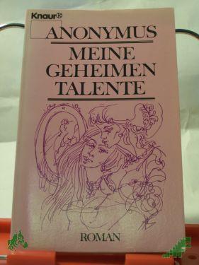 Product image of the product “Meine geheimen Talente / Anonymus ”