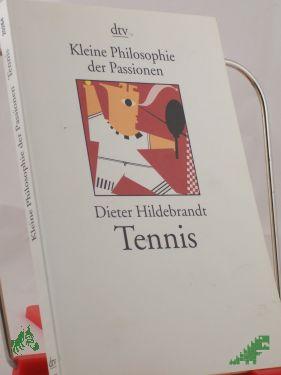 Product image of the product “Tennis / Dieter Hildebrandt ”