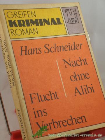 Product image of the product “Flucht ins Verbrechen, Nacht ohne Alibi ”