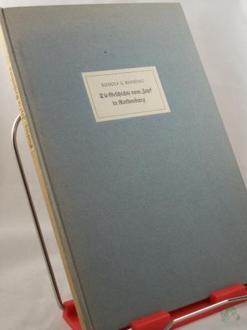 Product image of the product “Die Geschichte vom Zopf in Rothenburg / Rudolf G. Binding. Illustrationen: Willi Harwerth ”