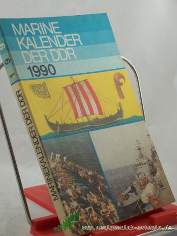 Artikelbild des Artikels “Marine Kalender der DDR, 1990 “