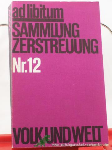 Artikelbild des Artikels “Sammlung Zerstreung Nr. 12 “
