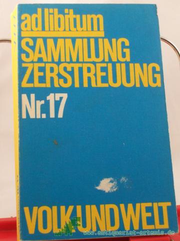 Artikelbild des Artikels “Sammlung Zerstreung Nr. 17 “
