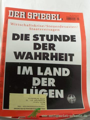 Artikelbild des Artikels “21/2003, Die Stunde der Wahrheit im Land der Lügen “