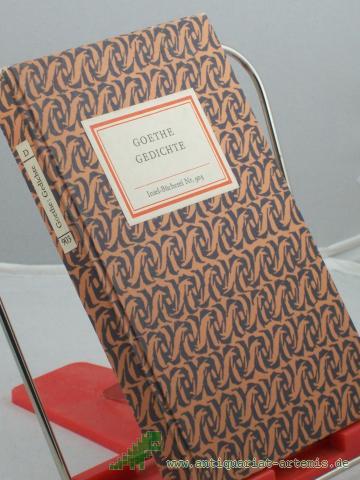 Product image of the product “Gedichte / Goethe. Ausw. von Hans Klähn ”