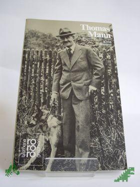 Artikelbild des Artikels “Thomas Mann / mit Selbstzeugnissen und Bilddokumenten dargest. von Klaus Schröter “