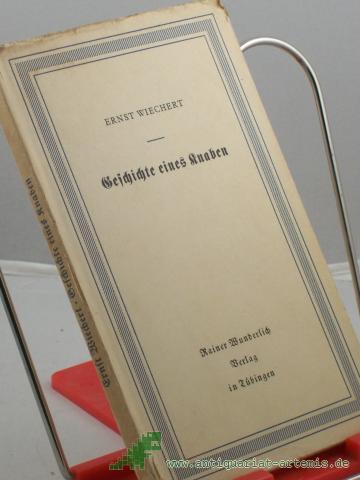 Artikelbild des Artikels “Geschichte eines Knaben / Ernst Wiechert “