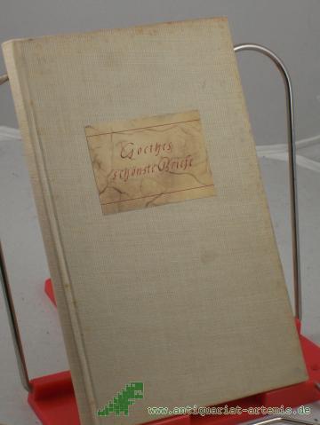 Product image of the product “Goethes schönste Briefe / Goethe ”
