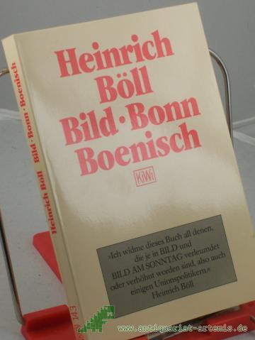 Artikelbild des Artikels “Bild - Bonn - Boenisch / Heinrich Böll “