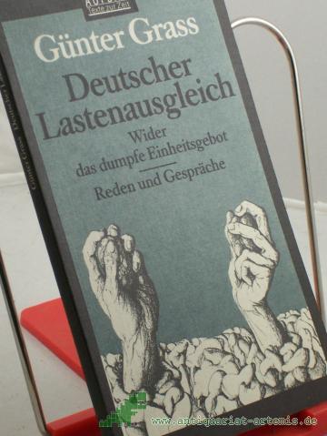 Product image of the product “Deutscher Lastenausgleich : wider das dumpfe Einheitsgebot ; Reden und Gespräche / Günter Grass ”