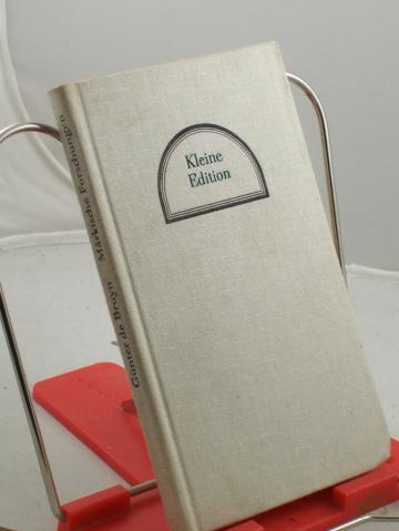 Product image of the product “Märkische Forschungen : Erzählung für Freunde d. Literaturgeschichte / Günter de Bruyn. Holzstiche: Karl-Georg Hirsch ”