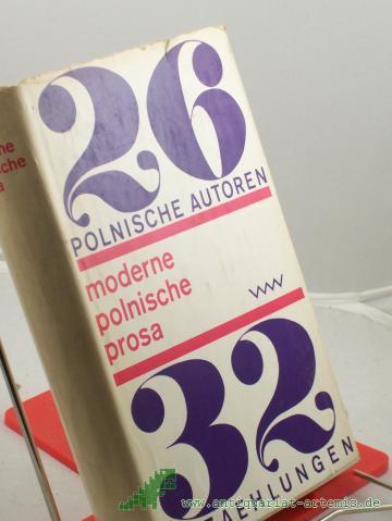 Product image of the product “moderne polnische prosa / Hrsg. u. mit e. Vorwort von Jutta Janke ”