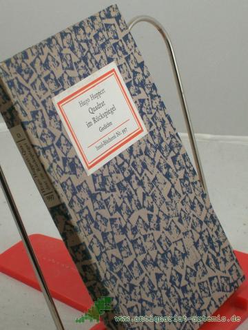 Artikelbild des Artikels “Quadrat im Rückspiegel : Gedichte aus 40 Jahren / Hugo Huppert “