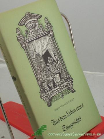Product image of the product “Aus dem Leben eines Taugenichts / Joseph von Eichendorff. Mit 10 Holzstichen von Heiner Vogel u.e. Nachw. von Gustav Erdmann ”
