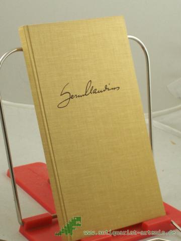 Product image of the product “Grönwohld : Niege Gedichten mit Biller vun egen Hand / Hermann Claudius ”
