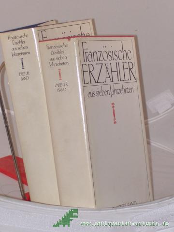 Product image of the product “Französische Erzähler aus sieben Jahrzehnten /2 Bände hrsg. von Frauke Rother u. Klaus Möckel ”