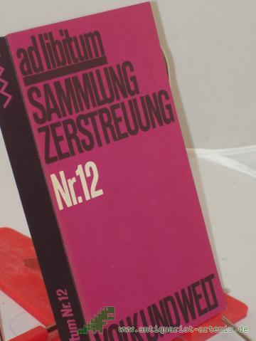 Product image of the product “ad libitum - Sammlung Zerstreuung Nr. 12 ”